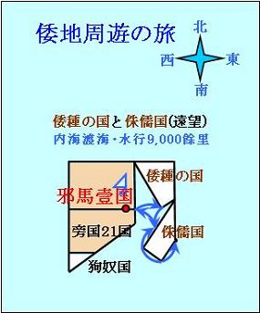 行程地図の倭種画像
